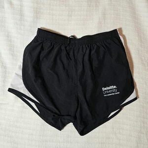 NEW Deloitte University Black Sport-Tek 3.25" Cadence Shorts, Women's Medium